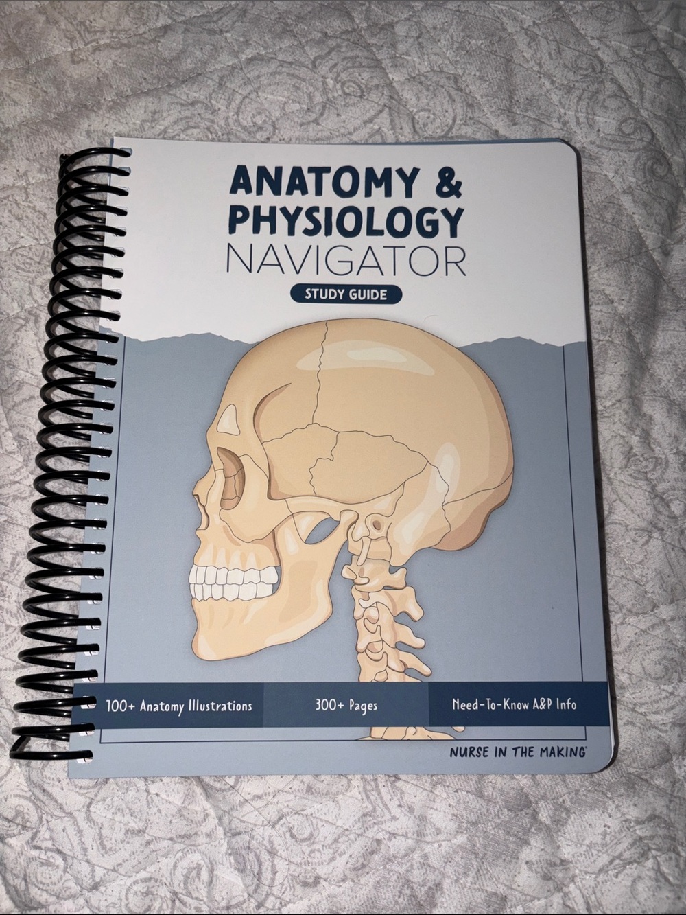 Nurse in making Anatomy & Physiology Navigator Study Guide